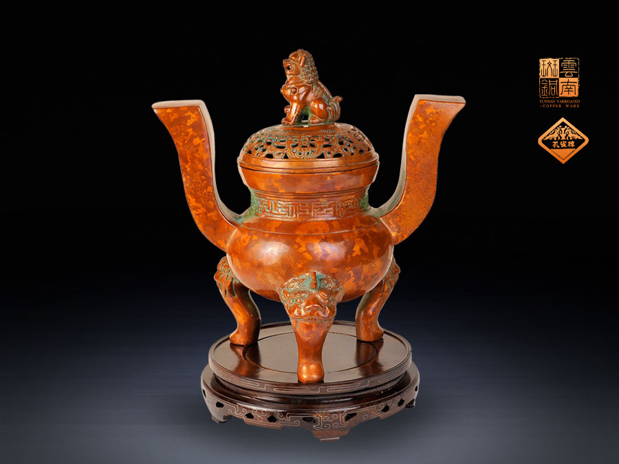 36公分华亭寺香炉